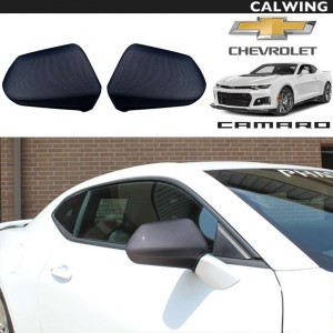 CHEVROLET/シボレー CAMARO/カマロ '16y~'19y | カスタム ミラープロテクションカバー カーボン柄 ストレッチ素材 MADE IN USA 【アメ車パーツ】