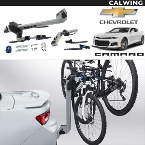 CHEVROLET/シボレー CAMARO/カマロ '16y~'19y | HELIUM エアロ2バイシクルキャリア 2台搭載可能 自転車キャリア シルバー GM純正アクセサリー THULE/スーリー 【アメ車パーツ】