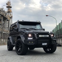 メルセデスベンツ 　AMG  G55　ロング カリフォルニアマッドスター CALIFORNIA MUDSTAR カスタム