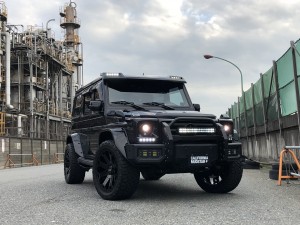 メルセデスベンツ 　AMG  G55　ロング カリフォルニアマッドスター CALIFORNIA MUDSTAR カスタム