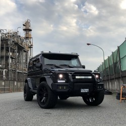 メルセデスベンツ 　AMG  G55　ロング カリフォルニアマッドスター CALIFORNIA MUDSTAR カスタム