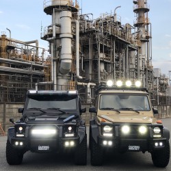 メルセデスベンツ 　AMG  G55　ロング カリフォルニアマッドスター CALIFORNIA MUDSTAR カスタム