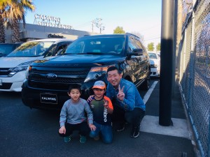 埼玉県のK様に フォード エクスプローラー スポーツをご納車させていただきました。