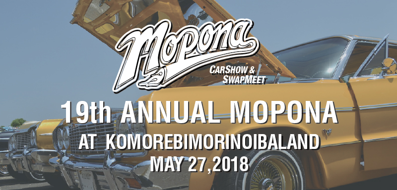 19th Annual MOPONA CAR SHOW & SWAP MEET (モポナ カーショー & スワップミート 2018)