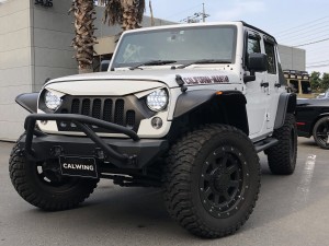 ジープ ラングラー アンリミテッド LA BAD WRANGLER カリフォルニアマッドスター CALIFORNIA MUDSTAR ドロップスター DROPSTARS カスタム