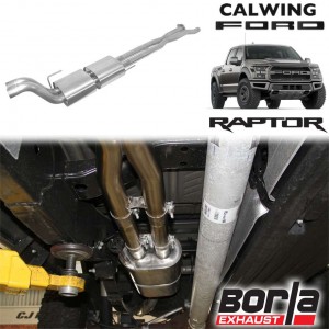 FORD/フォード F150ラプター '17y- | エクゾーストシステム 中間セクション Xパイプ&ミッドパイプ Sタイプ BORLA【アメ車パーツ】