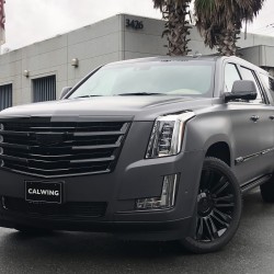 キャデラック エスカレード CADILLAC ESCALADE ESV プラチナム マットグレー フル ラッピング  ペイント カスタム