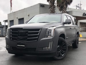 キャデラック エスカレード CADILLAC ESCALADE ESV プラチナム マットグレー フル ラッピング  ペイント カスタム