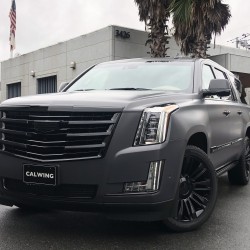 キャデラック エスカレード CADILLAC ESCALADE ESV プラチナム マットグレー フル ラッピング  ペイント カスタム