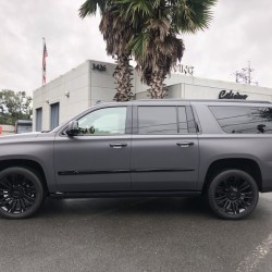 キャデラック エスカレード CADILLAC ESCALADE ESV プラチナム マットグレー フル ラッピング  ペイント カスタム