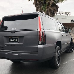 キャデラック エスカレード CADILLAC ESCALADE ESV プラチナム マットグレー フル ラッピング  ペイント カスタム