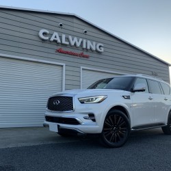 INFINITI インフィニティー QX80 フローティング BIG X ナビインストール