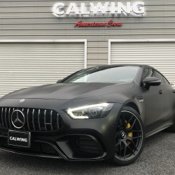 メルセデス ベンツ AMG GT63S マットブラック フル ラッピング 塗り分け ペイント カスタム