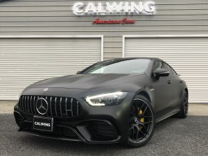 メルセデス ベンツ AMG GT63S マットブラック フル ラッピング 塗り分け ペイント カスタム