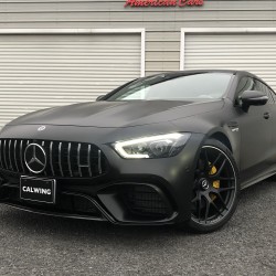 メルセデス ベンツ AMG GT63S マットブラック フル ラッピング 塗り分け ペイント カスタム