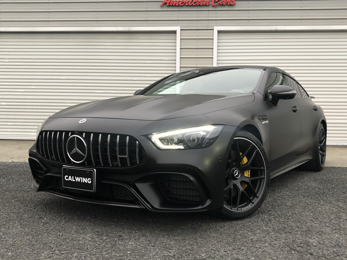 メルセデス ベンツ Amg Gt63s マットブラック フル ラッピング 塗り分け ペイント カスタム Calwing キャルウイング