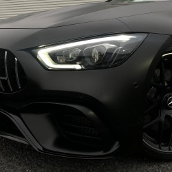 メルセデス ベンツ AMG GT63S マットブラック フル ラッピング 塗り分け ペイント カスタム