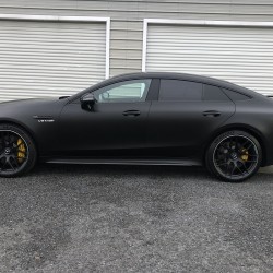メルセデス ベンツ AMG GT63S マットブラック フル ラッピング 塗り分け ペイント カスタム
