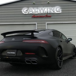メルセデス ベンツ AMG GT63S マットブラック フル ラッピング 塗り分け ペイント カスタム