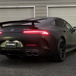 メルセデス ベンツ AMG GT63S マットブラック フル ラッピング 塗り分け ペイント カスタム