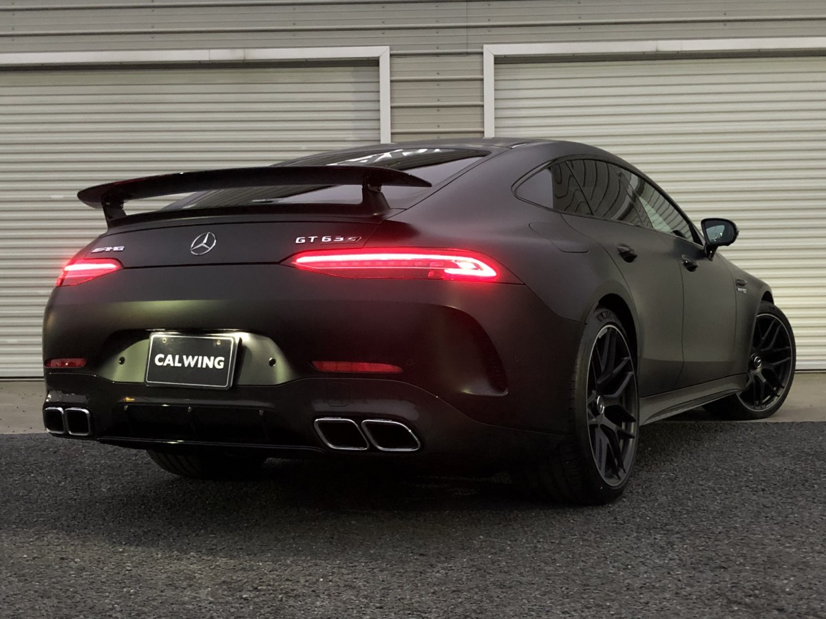 メルセデス ベンツ Amg Gt63s マットブラック フル ラッピング 塗り分け ペイント カスタム Calwing キャルウイング