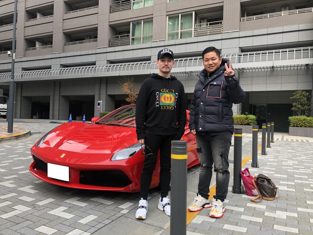 2台目のご購入ありがとうございます！東京都のI社長にフェラーリ 488スパイダーをご納車させて頂きました！