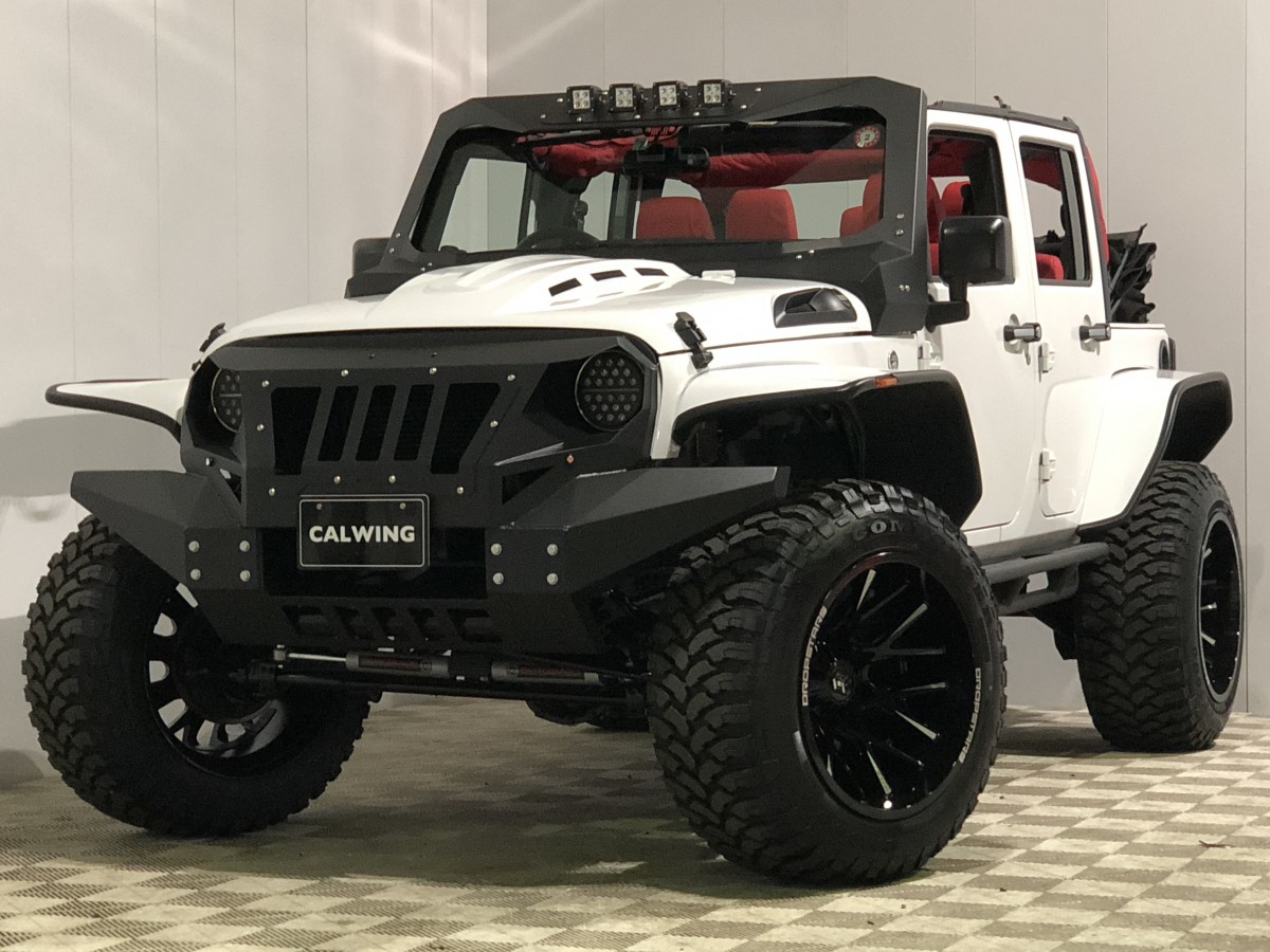 16ｙ ジープ ラングラーアンリミテッド 限定車 ソフトトップエディション フルカスタム La Bad Wrangler Pkg No 5227 Calwing キャルウイング