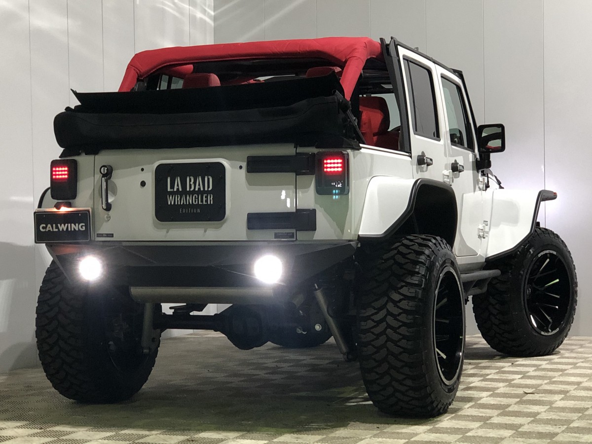 16y ジープ ラングラーアンリミテッド 限定車 ソフトトップエディション フルカスタム La Bad Wrangler Pkg No 5227 Calwing キャルウイング 16y ジープ ラングラーアンリミテッド 限定車 ソフトトップエディション フルカスタム La Bad Wrangler Pkg No 5227 Calwing キャルウイング