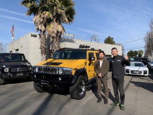 東京都のＴ様にハマーＨ2　TYCOONをご納車させていただきました！