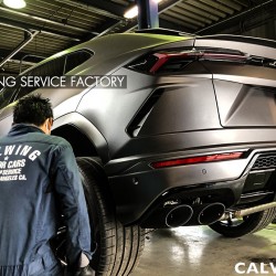 ランボールギーニ　ウルス　フルラッピング　ホイール塗装　カスタム　Lamborghini　Urus　