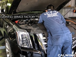  ’15 エスカレード エンジン修理です。エンジンチェックランプが点灯し、エンジンから異音が発生している状態でした…。レッカー入庫となりました。  点検の結果エンジン左側からの異音でした。& […]