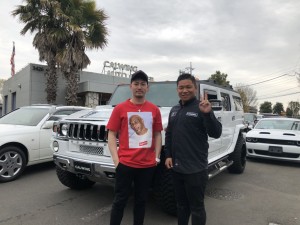 3台目のご用命ありがとうございます。東京都のI社長様にハマーH2 最終モデルをご納車させて頂きました。