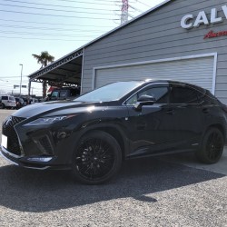 レクサス　ＲＸ４５０ｈ　ホイールカスタム　ＬＥＸＵＳ　