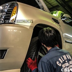 エスカレード　車検　整備　エンジンマウント交換　