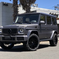 メルセデス ベンツ MERCEDES BENZ G550 ゲレンデ ラッピング 塗り分け ペイント SAVINI サビーニ ホイール カスタム G63 G350d