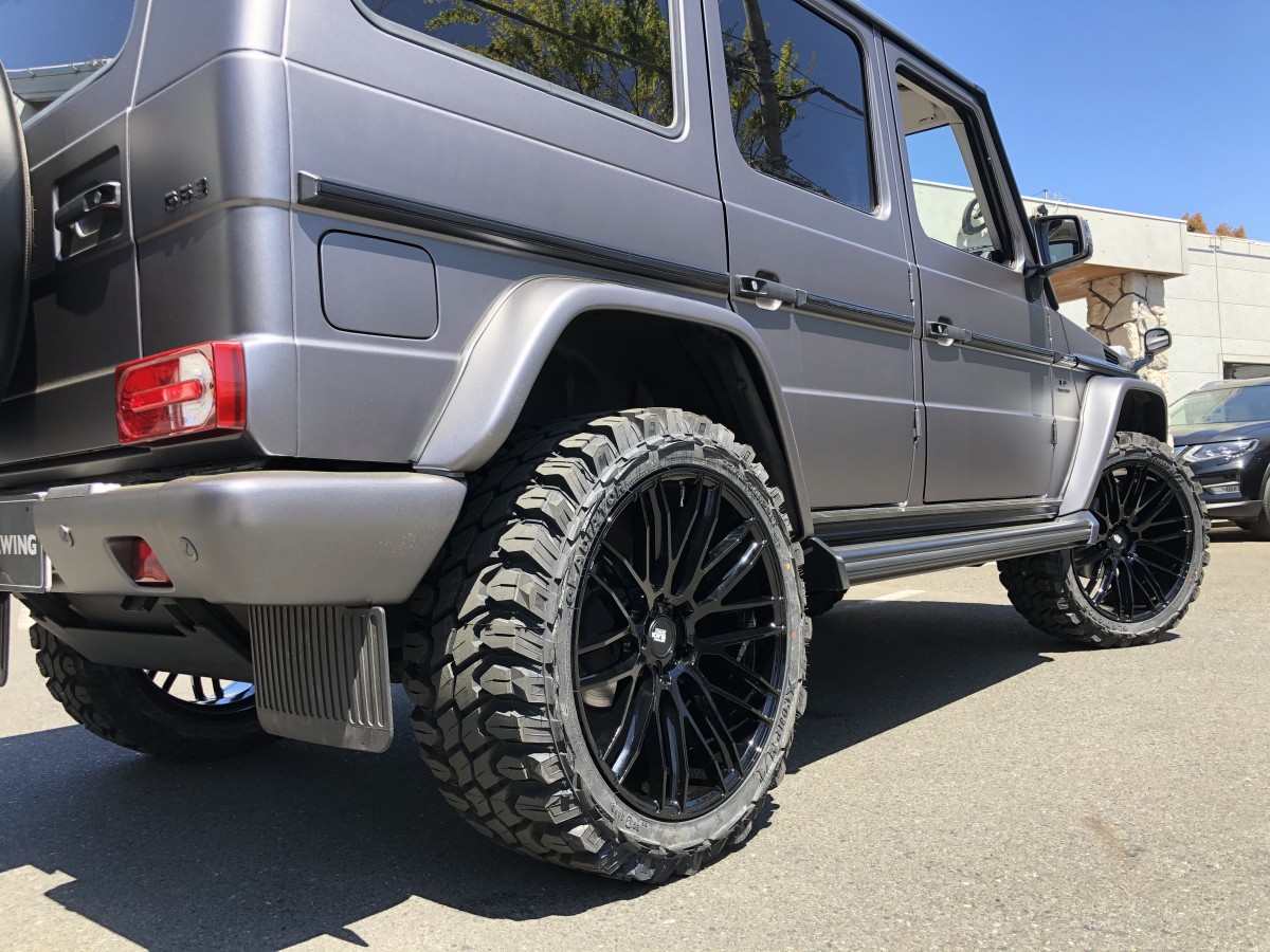 メルセデス ベンツ MERCEDES BENZ G550 ゲレンデ ラッピング 塗り分け