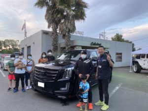 埼玉県のS社長様にキャデラック エスカレード プラチナム NEXT-NATIONをご納車させていただきました。