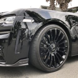 ロールスロイス　ゴースト　ラッピング　マットブラック　Ｒｏｌｌｓ-Ｒｏｙｃｅ　Ｇｈｏｓｔ　ＣａｒＷｒａｐｐｉｎｇ