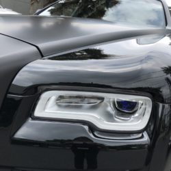 ロールスロイス　ゴースト　ラッピング　マットブラック　Ｒｏｌｌｓ-Ｒｏｙｃｅ　Ｇｈｏｓｔ　ＣａｒＷｒａｐｐｉｎｇ