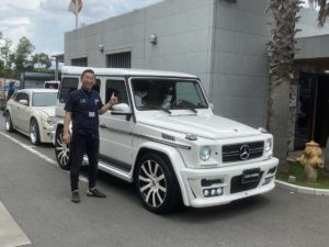 東京都のH様にメルセデスベンツ AMG G55 A.R.T StreetLineをご納車させて頂きました。