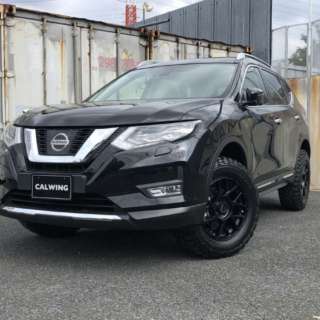 日産 ニッサン エクストレイル 左ハンドル  KMC ホイール  マッド タイヤ リフトアップ  カスタム