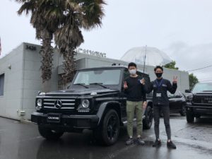 埼玉県のY様にメルセデスベンツ G550をご納車させて頂きました。