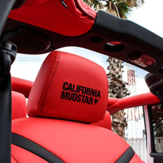 カリフォルニアマッドスターから最先端のデザインを施したカスタムシートカバー新発売！