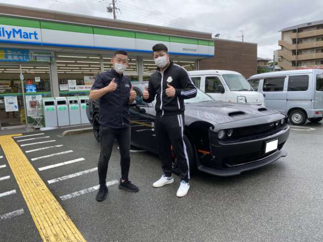 大阪府のY様にチャレンジャー ヘルキャットをご納車させていただきました。
