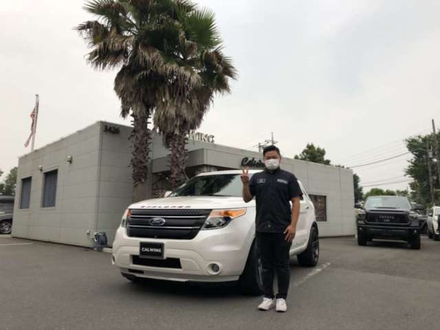 2台目のご購入有り難うございます！埼玉県のA様にフォード　エクスプローラー 200台限定車　リミテッドエコブーストをご納車させていただきました。