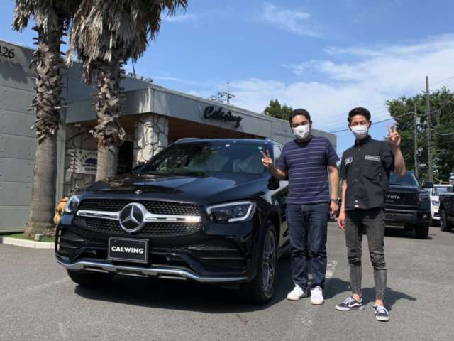 千葉県のT社長様に新車 メルセデスベンツ GLC220dをご納車させて頂きました!