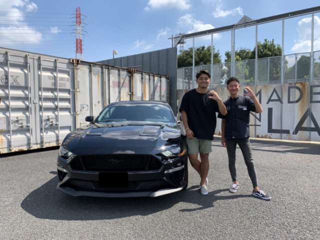 プロラグビー選手 パナソニックワイルドナイツ #11 竹山 晃暉 選手に新車 フォード マスタング GT パフォーマンスPKGをご納車させて頂きました!