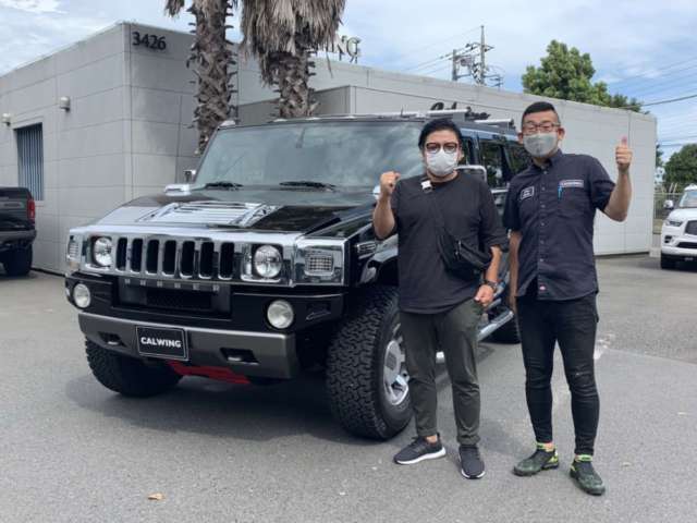神奈川県のM社長様にハマーH2 最終モデルをご納車させて頂きました!