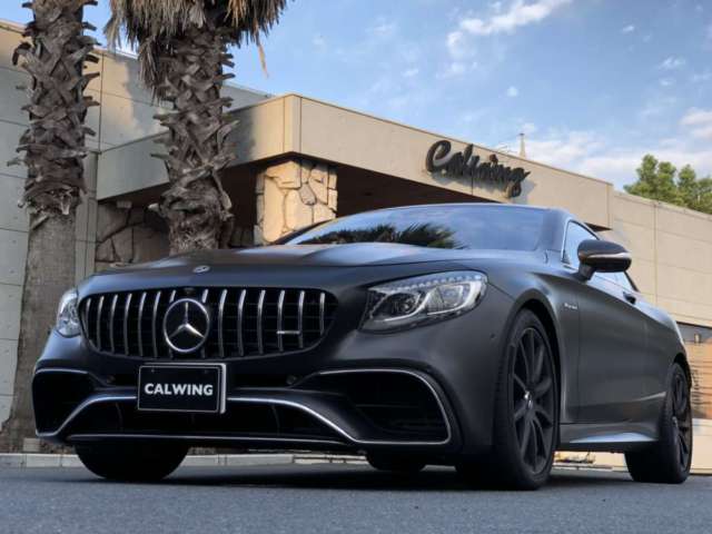 メルセデス・ベンツ　Ｓクラス　クーペ　カーラッピング　マットブラック　Mercedes･Benz　S-Class　Coupe　CarWrapping