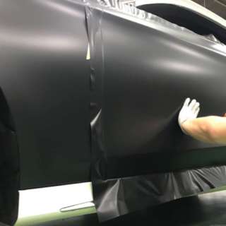 メルセデス・ベンツ　Ｓクラス　クーペ　カーラッピング　マットブラック　Mercedes･Benz　S-Class　Coupe　CarWrapping